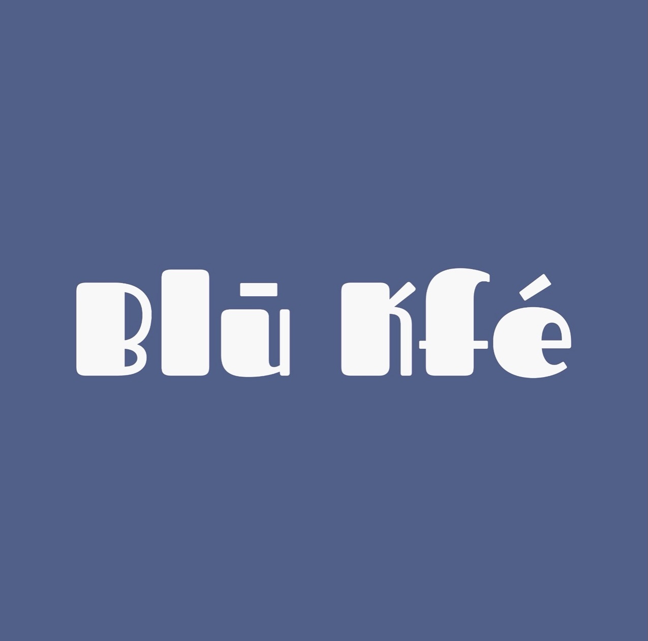 Logo de Blū Kfé