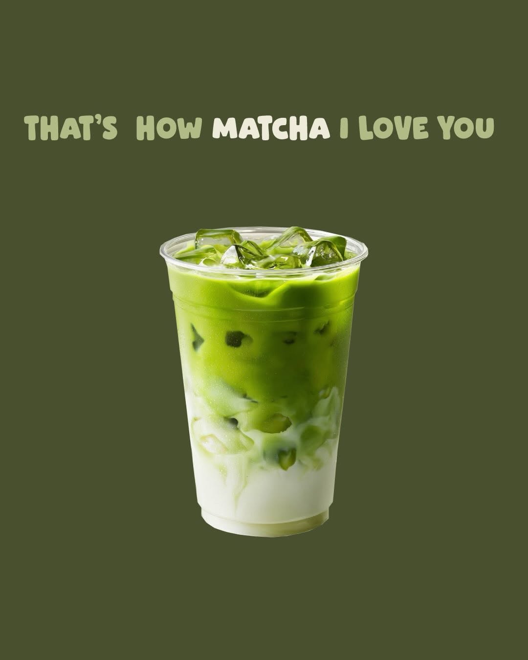 Iced matcha de Moka Café